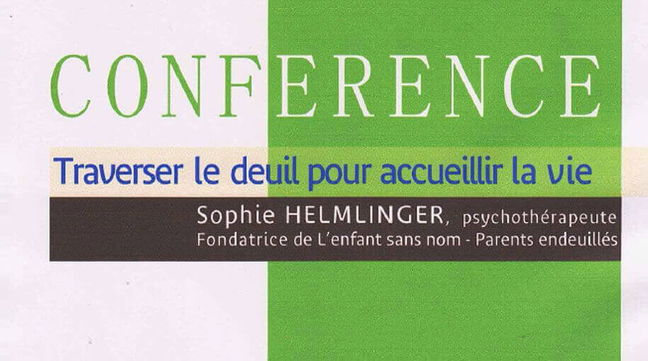 Conférence avec Sophie Helmlinger