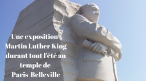 Une exposition Martin Luther King dans le temple de Paris-Belleville